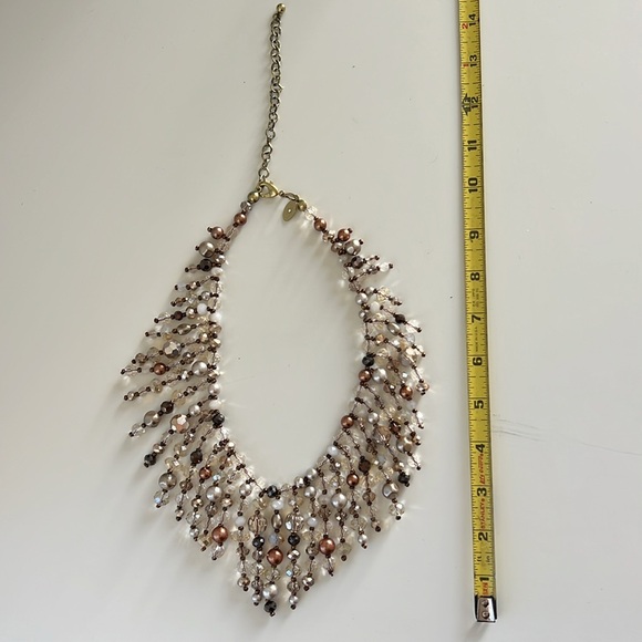 Chico's Harlow Bib Necklsce - Picture 5 of 9